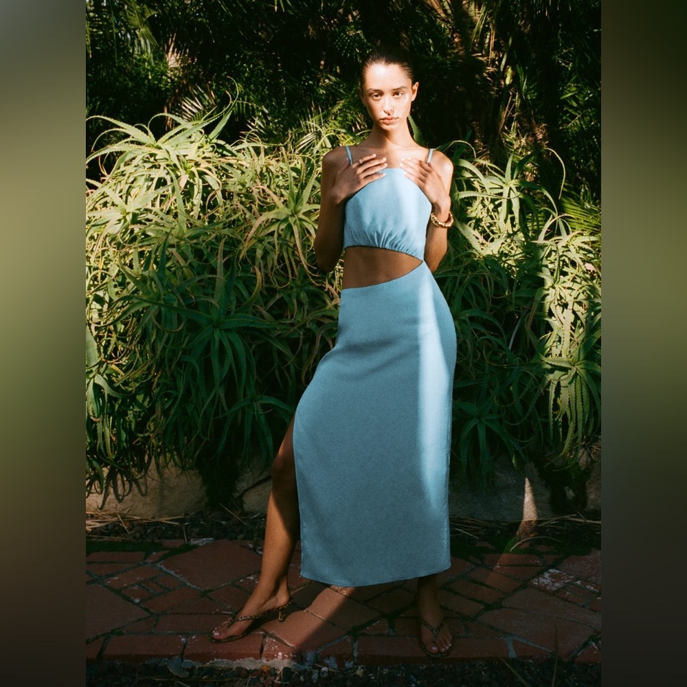Kiwi Dress in Turquoise - Reformation